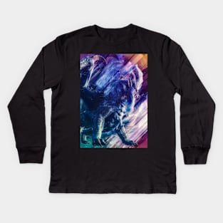 Elder Dragon Rage Kids Long Sleeve T-Shirt